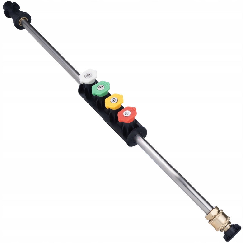 Lancia per Idropulitrice compatibile con Kärcher K2–K7 – Set 5 Ugelli + Schiumogeno 1L | Pressione 160 Bar