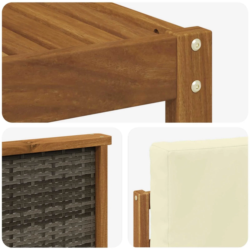 Set di divani da esterno 7 pz 3385046