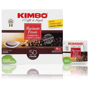 Kimbo 014403 capsula e cialda da caffè Cialde caffè Tostatura scura 50 pz