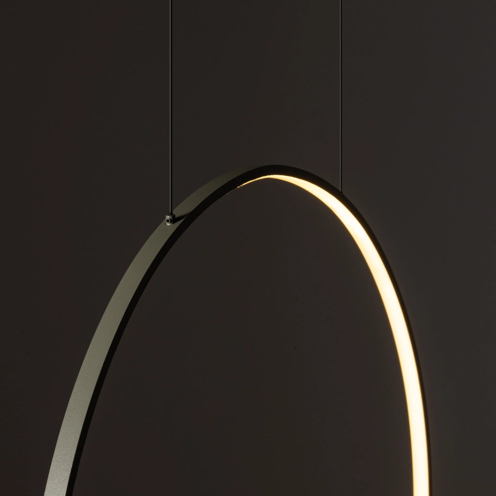 Lampada a sospensione Circolo M Nowodvorski LED 21W oliva