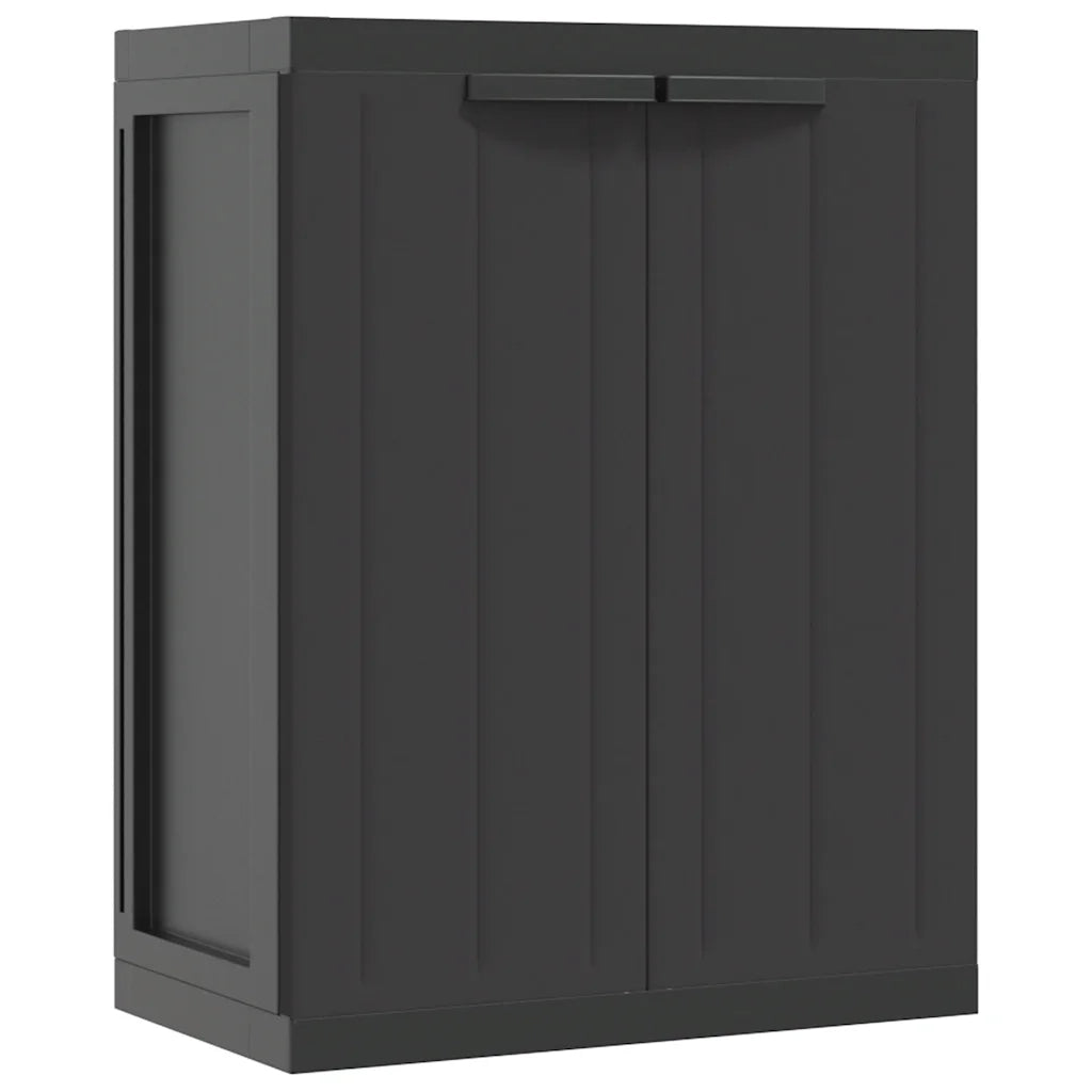Armadio da Esterno Nero 65x37x85 cm in PPcod mxl 85820