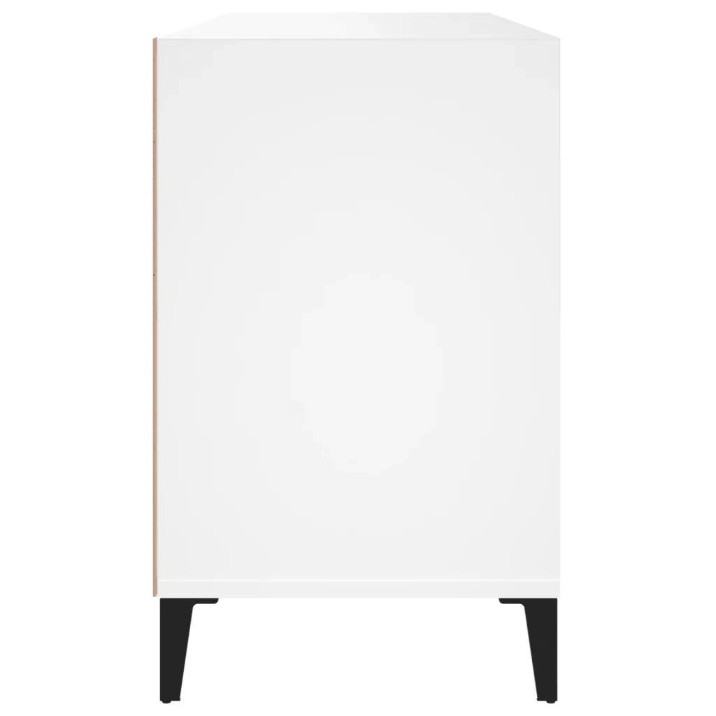 Scarpiera Bianca 102x36x60 cm in Legno Multistrato 819748