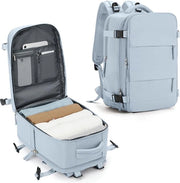 Borsa a Mano Rucksack 40x20x25 per Bagaglio a Mano per Volo Borsa per Sotto Sedia con Schienale 45x36x20 Borsa per Laptop con Tasca per Scarpe per Uomo Donna Ragazzo Adolescente