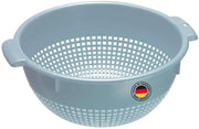 Vassoio a coperchio - adatto per frutta e pasta - 1 pezzo - blu - plastica - 29 x 26 x 12 cm