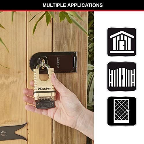 MASTER LOCK M1177EURD lucchetto Lucchetto convenzionale 4 pz