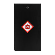 Box Bombola Gas Acciaio Sigillato Camper 7kg Butano o 6kg Propano