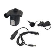 Trade Shop - Pompa Elettrica 12v Con Caricabatteria Accendisigari Per Auto Con 3 Adattatori 016975 -
