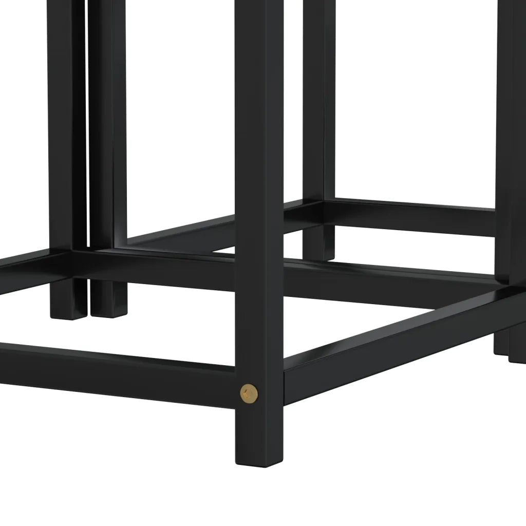 Tavolini 2 pz in MDF Neri cod mxl 68475