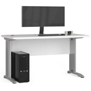 Scrivania per computer AKORD BM135 Bianco 135 cm 135x60x76 cm