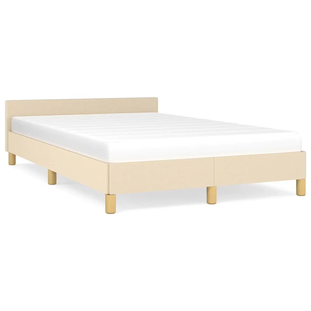 Giroletto senza Materasso Crema 120x200 cm Tessuto