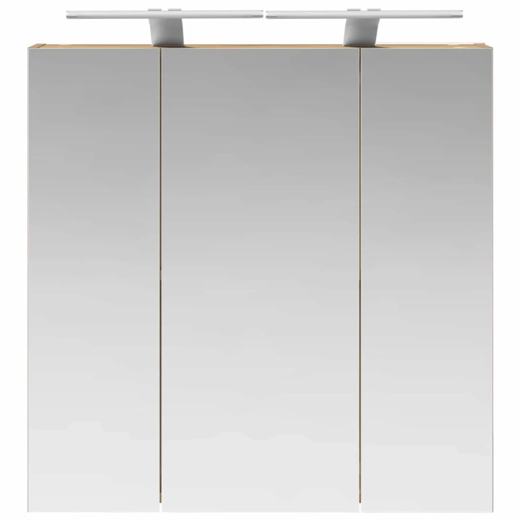 Mobiletto per specchio da bagno Rovere Artigianale