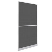 Schermo Insetti a Battente Bianco e Nero 100 x 215 cm