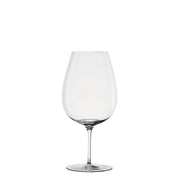 Zafferano Calice Ultralight per vini rossi importanti, capacità 70 cl, vetro sonoro superiore realizzato a mano, set da 2 pezzi, trasparente