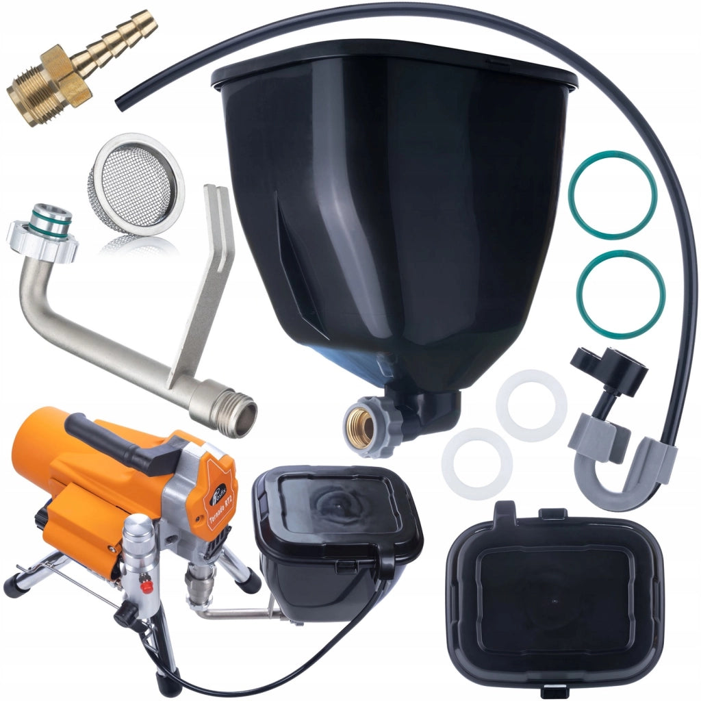 Agitatore di Vernice Rosfix Tornado RT2 UltraSpray 1800W 22MPA 2,2L/min – Alta Qualità e Precisione | Serbatoio 6L