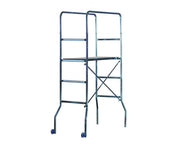 Trabattello Trio Marchetti Acciaio Zincato Cm 130X60 H.cm 118 a 188