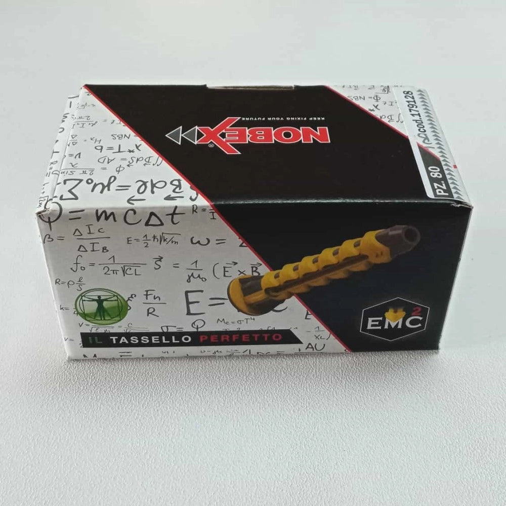 Nobex ecm2 da 6mm con vite - 200pz tassello bimateriale universale