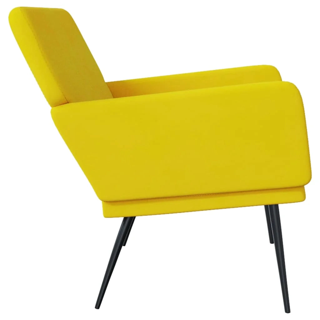 Panca/panca 108 x 79 x 79 cm velluto giallo 02_0010623