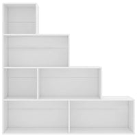 Libreria/Divisorio Bianco 155x24x160 cm in Legno Multistrato cod mxl 7804