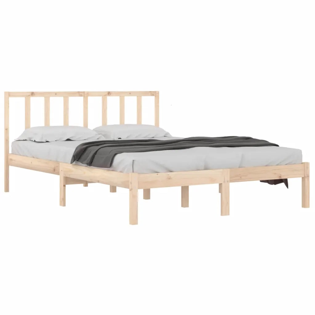Giroletto-Struttura Letto in Legno Massello di Pino 120x200 cm 655661