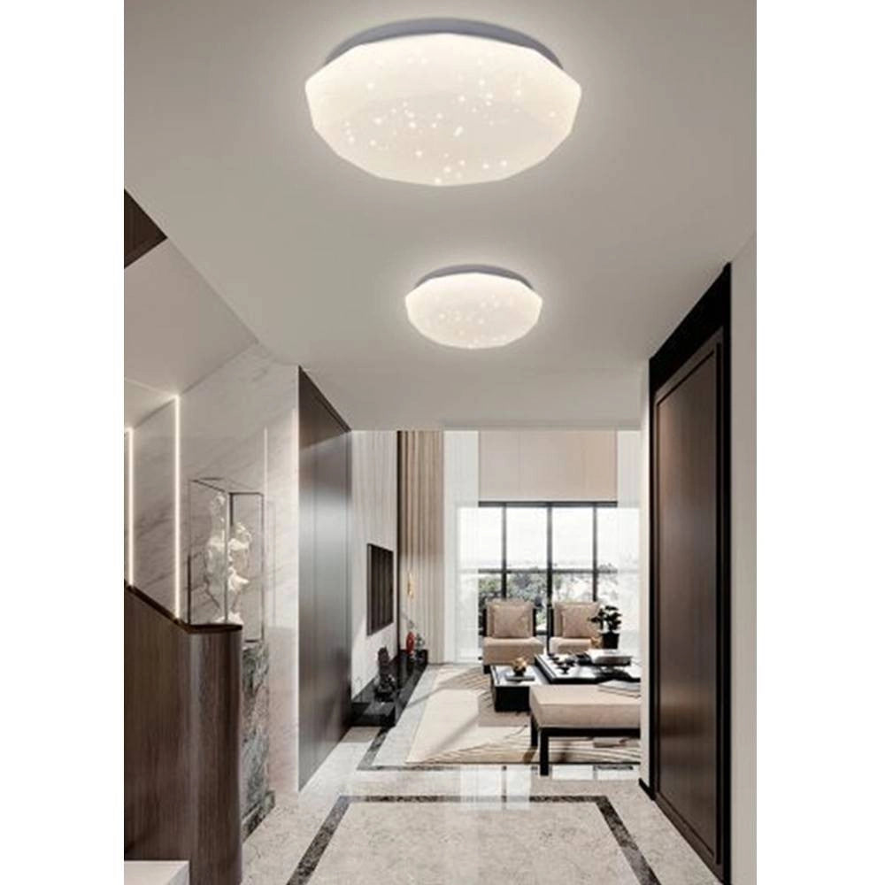Trade Shop - Plafoniera Da Soffitto 18 W Lampadario Lampada Luce Fredda Naturale Calda - -bianco Naturale      -