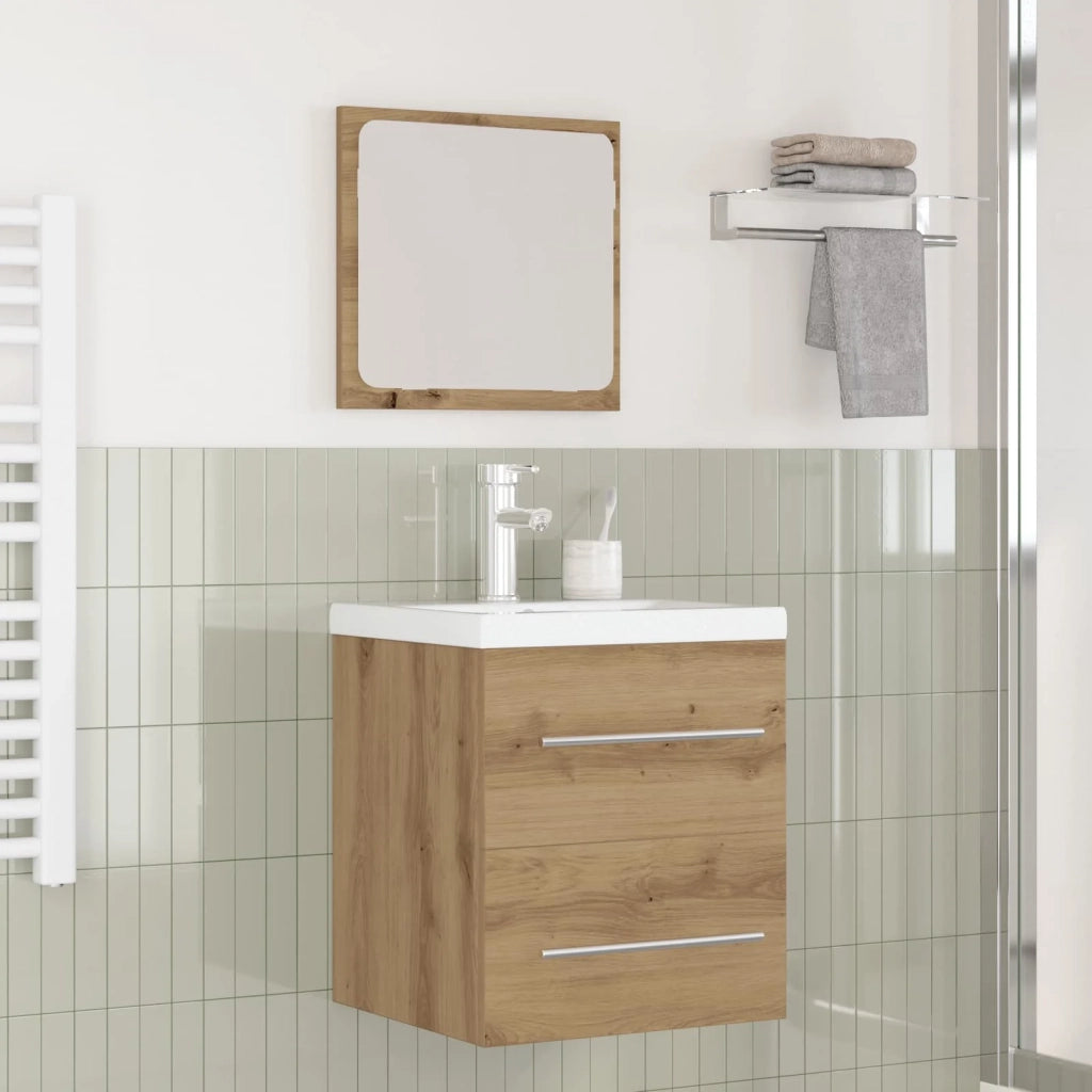 Set di mobili per il bagno 2 pcs Rovere artigianale 3393509
