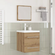 Set di mobili per il bagno 2 pcs Rovere artigianale 3393509