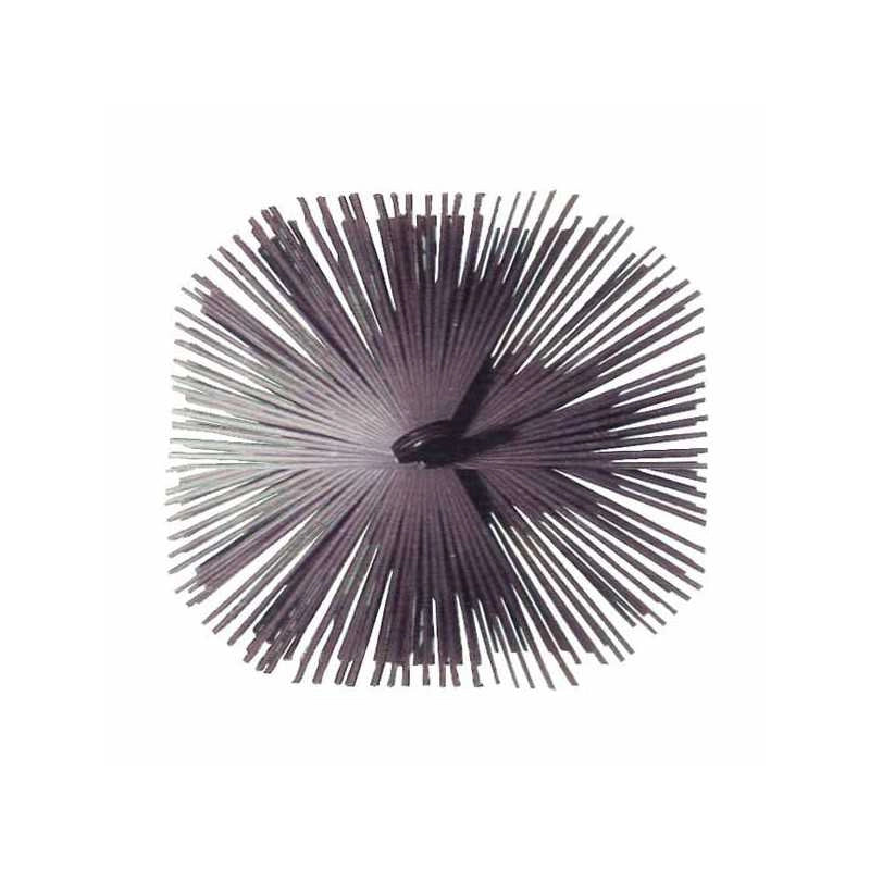 Scovolo Camino Acciaio Quadro mm 200X200