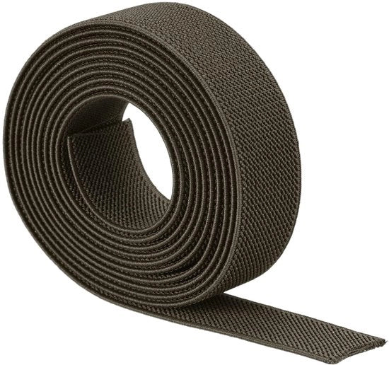 Cintura elastica 25 mm - Tessuto a doppia faccia - Cintura robusta e flessibile - Polyester - Per cucire o saldare - Duraturo e flessibile - Elastico per cucire