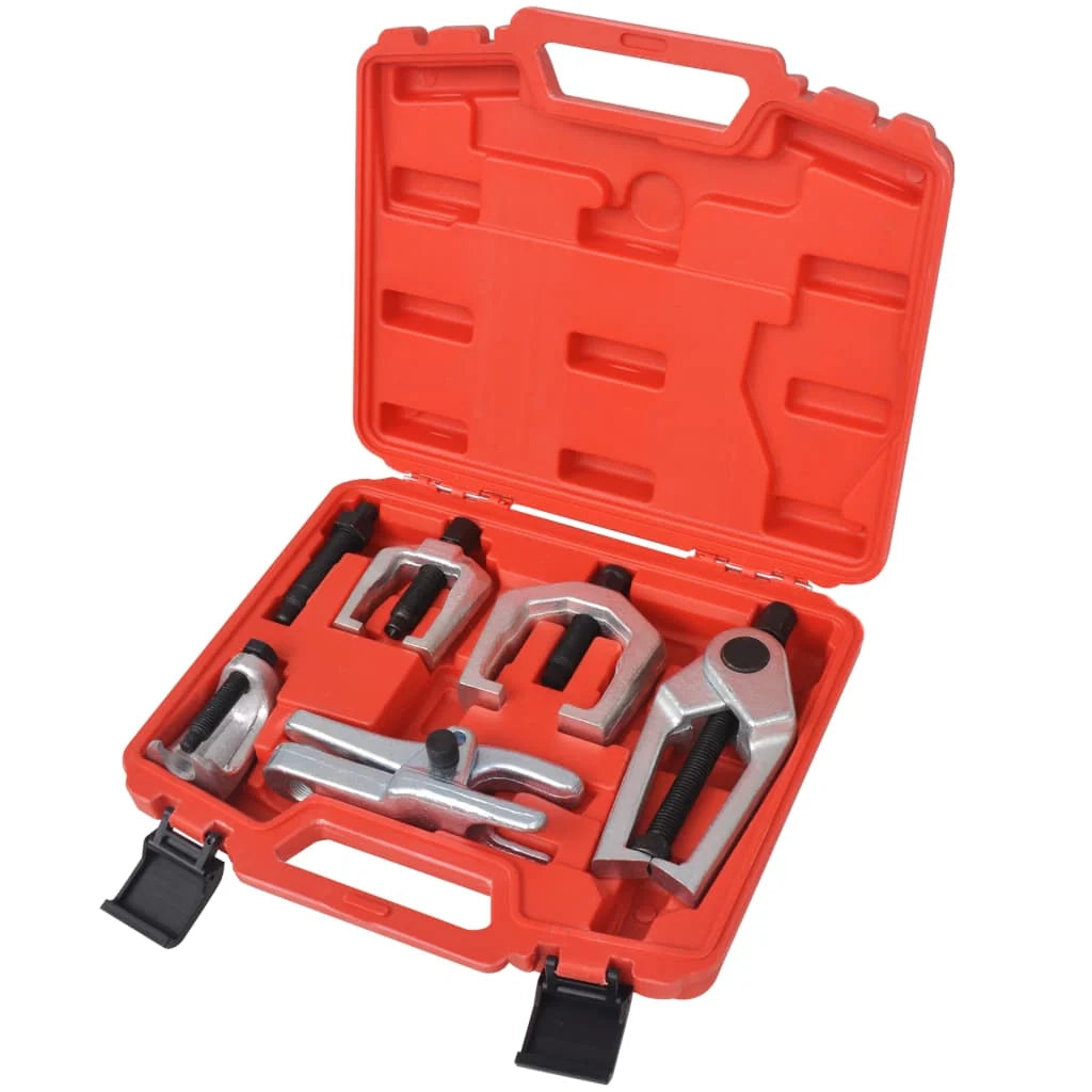 Kit di attrezzi per la riparazione della parte anteriore da 5 pezzi estrattore del giunto sferico manutenzione del braccio e del tirante veicolo per auto 02_0004196