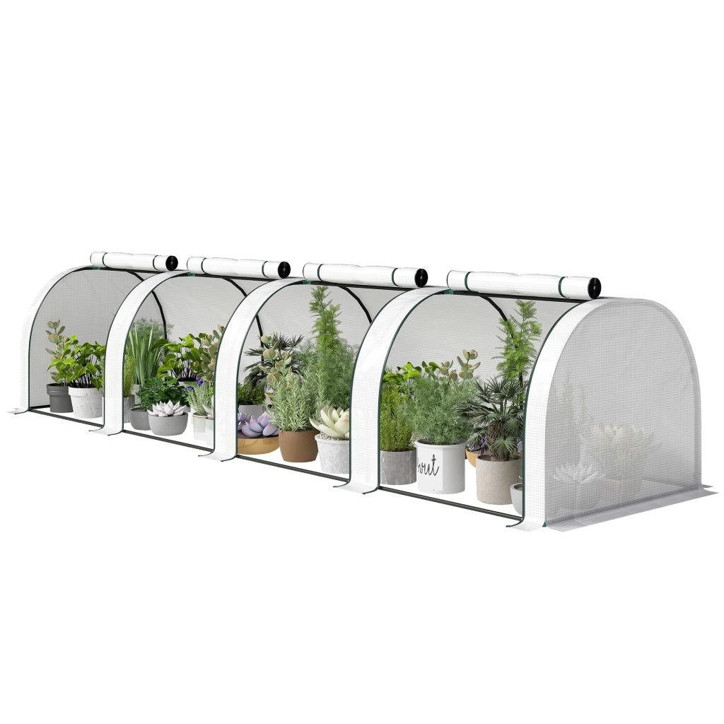Serra da giardino ¨C zephmum ¨C Bianco 395x100x80 cm