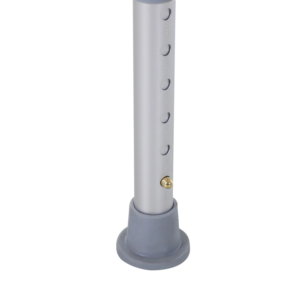 Easycomfort Sedia da Doccia con Altezza Regolabile su 6 Livelli, Piedini e Bracciolo Antiscivolo, Ampia Seduta (68.5x40.5cm)
