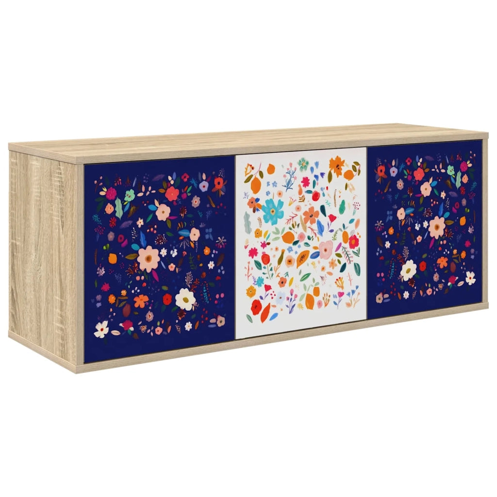 Mobile TV da Parete MAINZ 102 x 33 x 40 cm Rovere Sonoma 8007179