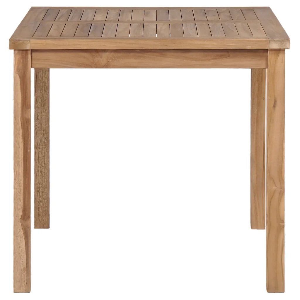 Tavolo da Giardino 80x80x77 cm in Legno Massello di Teak cod mxl 49695