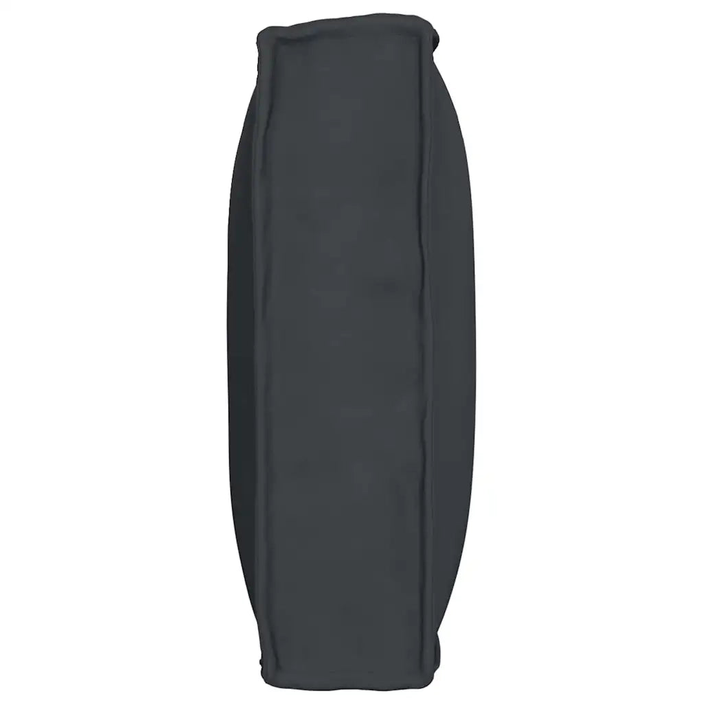 Cuscino Nero 80 x 40 x 12 cm Tessuto Oxford 42001532