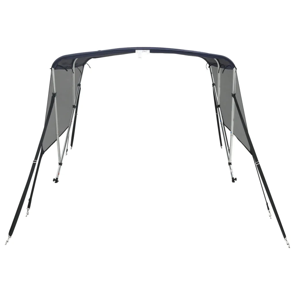 Bimini di Prua Pareti Laterali Rete 3 Archi 183x(170-182)x137cm