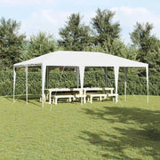 Tenda Party Bianco 600 x 400 x 266 cm Polietilene e Acciaio 42003429
