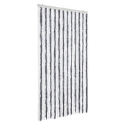 Tenda Antimosche Grigia e Bianca 100x200 cm in Ciniglia CFW3644958