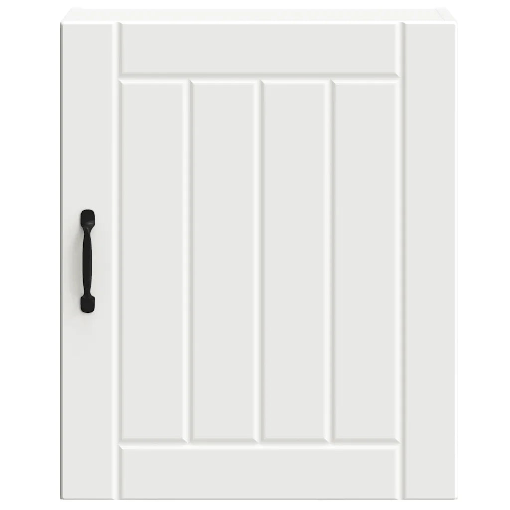 Pensile da Cucina-Mobile Cucina da Parete Lucca Bianco in Legno Multistrato 687227