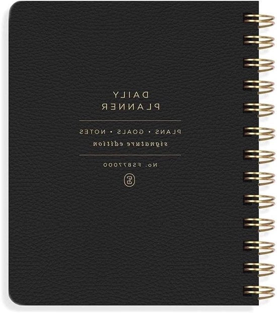 Pianificatore quotidiano - legatura a spirale - 160 pagine