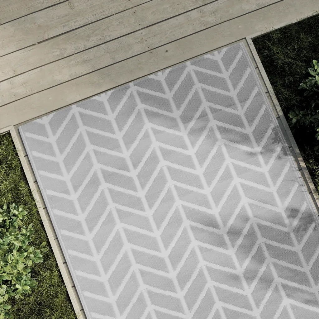 Tappeto da Esterni ARAKIL Grigio 120x180 cm in PP CFW2056770