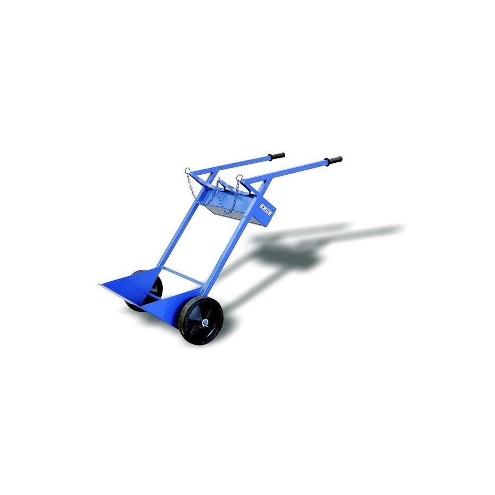 Trade Shop - Carrello Porta Bombole Omcn 095 Portata 200 Kg Con Ruote Da 250 Mm Altezza 140cm -
