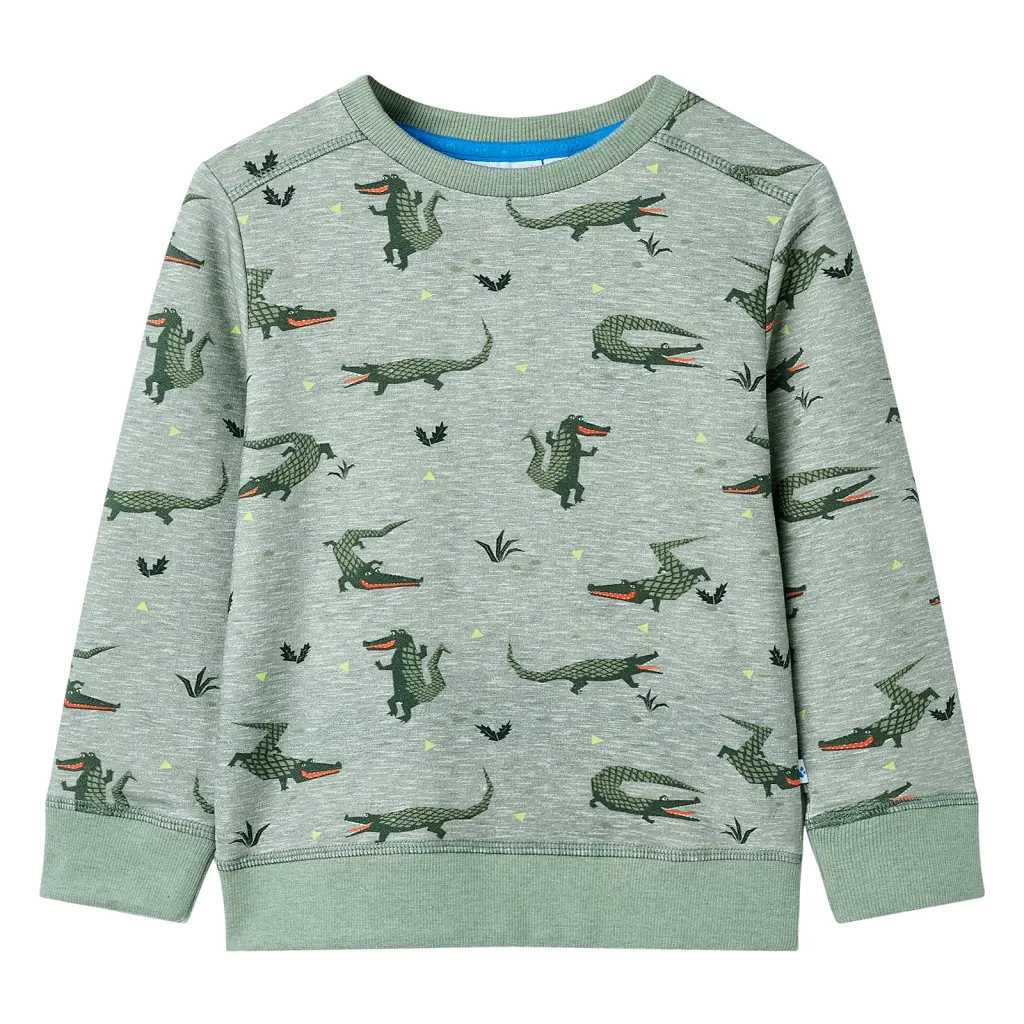 Felpa da Bambino Cachi Chiaro MÃ©lange 116cod mxl 110742