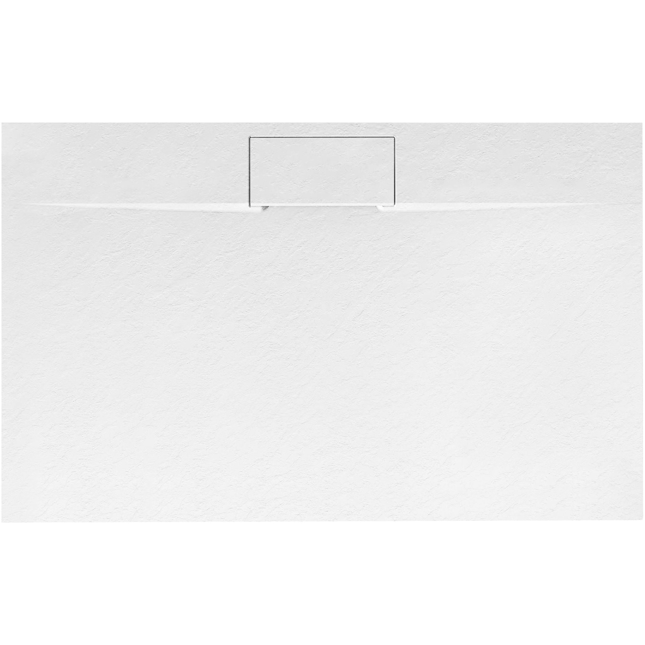 Piatto Doccia Bazalt Long White 80x100