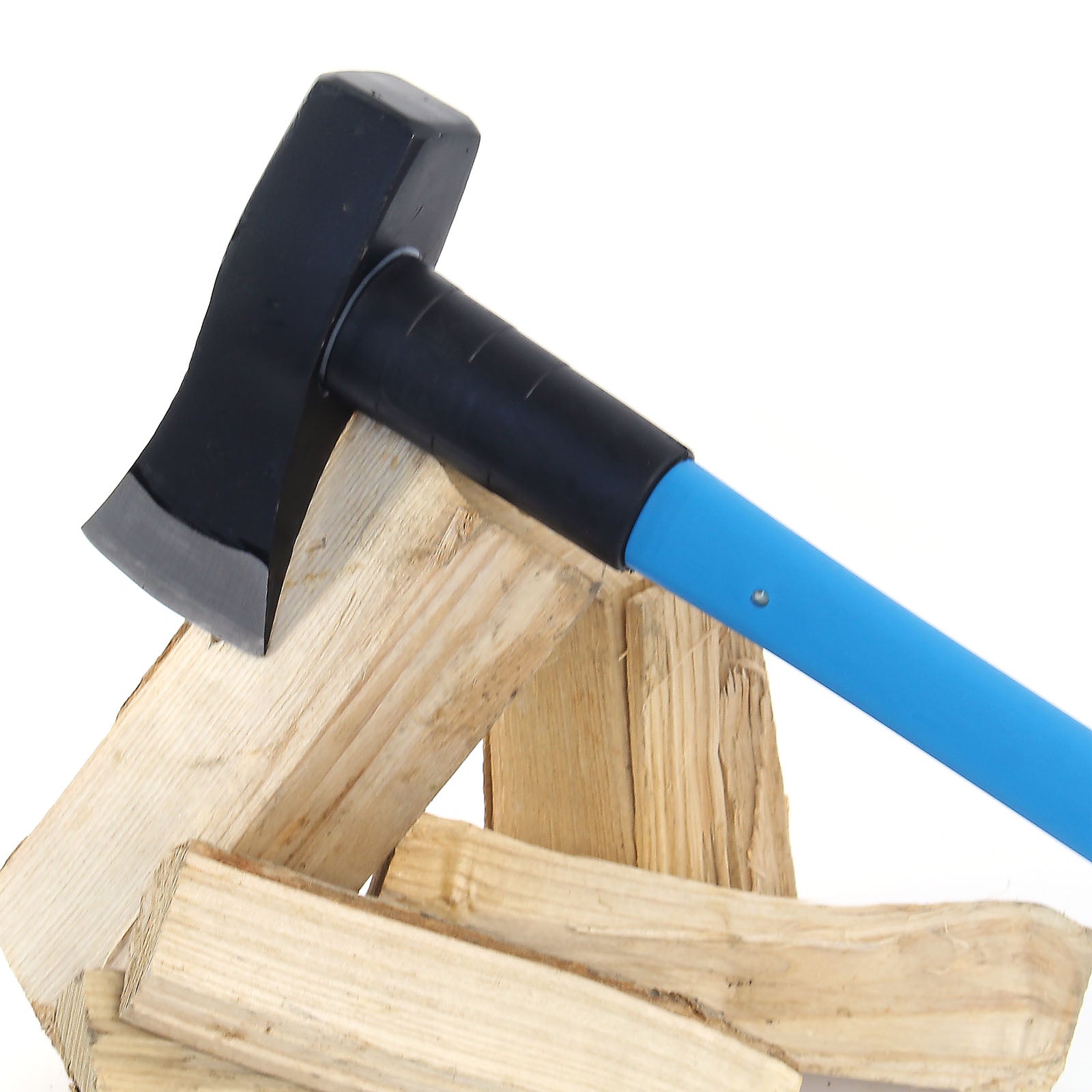 Ascia da spacco 2700g, lama acciaio al carbonio, manico in fibra di vetro 910mm Mazza spaccalegna