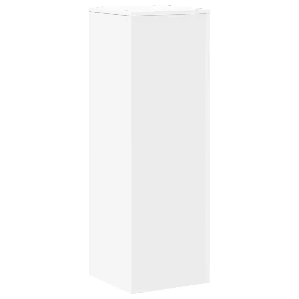 Supporto per Piante Bianco 33x33x100 cm in Truciolato