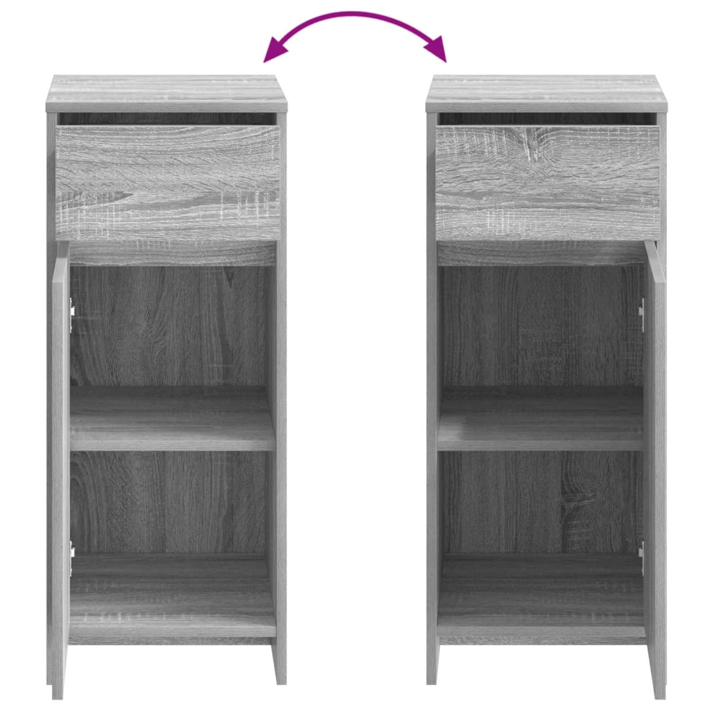 Mobile da Bagno Sonoma grigio 35 x 36,5 x 85 cm 890749