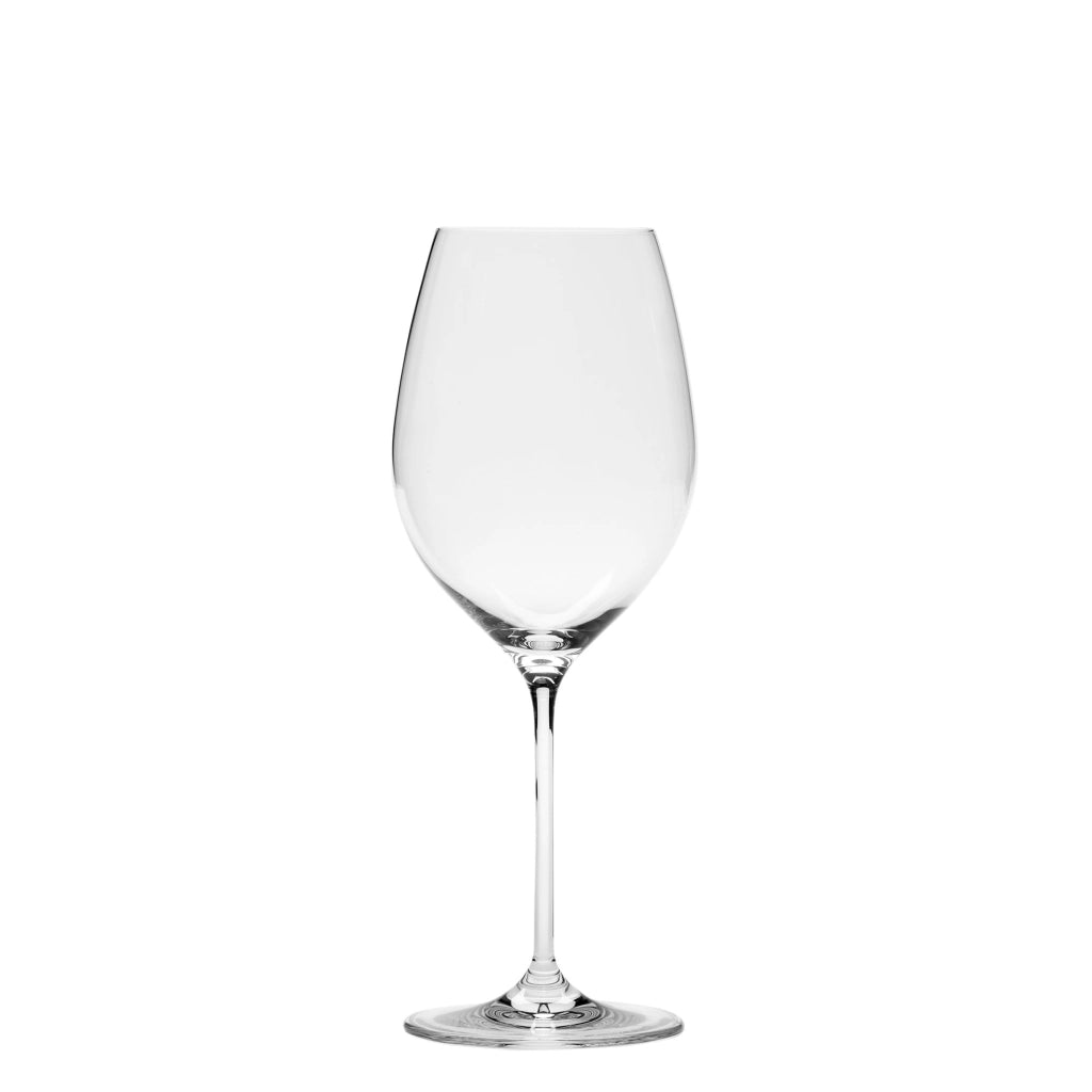 Zafferano Set 6 Calici Eventi in vetro sonoro superiore trasparente, capacità 55 cl, design elegante e resistente per degustazione vini professionali