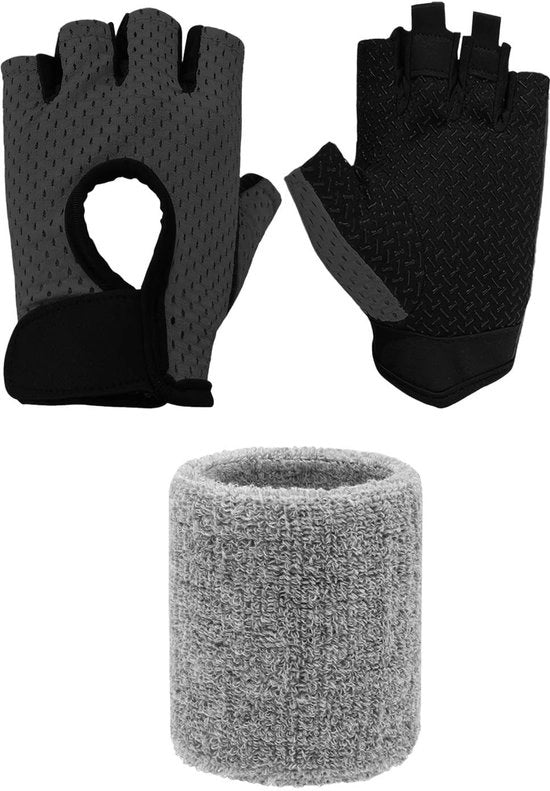 Manopole Fitness Antiscivolo - Adattive - Protezione Palmo Completa - Assorbimento Impatti - Leggerezza - Progettazione Ergonomica - Manopole Sportive