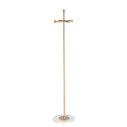 Appendiabiti Golden in Oro con Base in Marmo Bizzotto