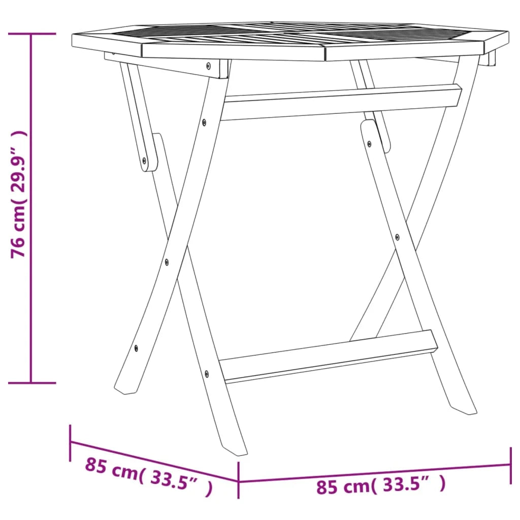 Set da pranzo da esterno 5 pezzi mobili da giardino legno massello di teak 02_0014304